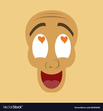 Flat icon on theme humor love laughs vector image