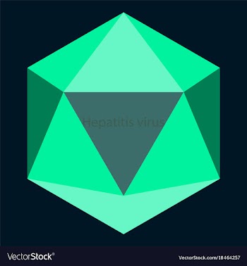 Flat icon on theme world hepatitis day hepatitis vector image