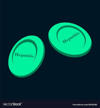 Flat icon on theme world hepatitis day hepatitis vector image
