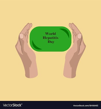 Flat icon on theme world hepatitis day soap in vector image