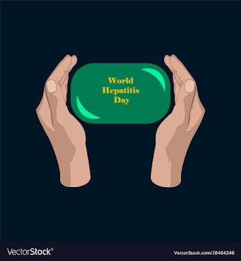 Flat icon on theme world hepatitis day soap in vector image