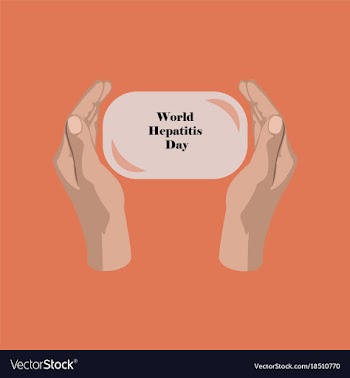 Flat icon on theme world hepatitis day soap in vector image