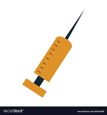 Flat icon on theme world hepatitis day syringe vector image