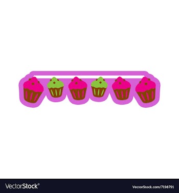 Flat icon on white background festive garland vector image