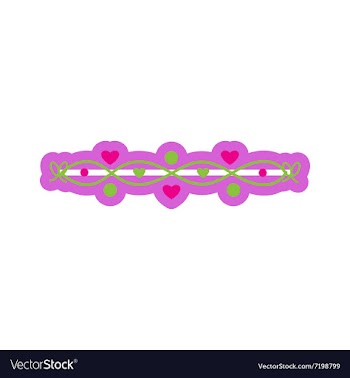 Flat icon on white background festive garland vector image