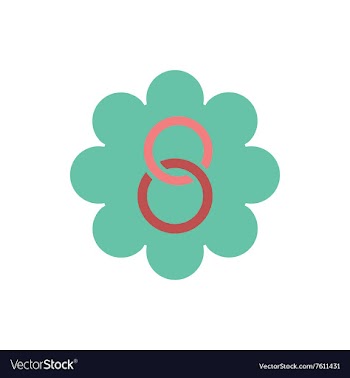 Flat icon on white background vector image