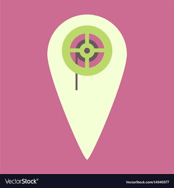 Flat icon pointer cinema vector image