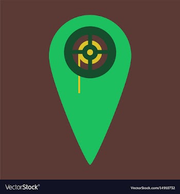 Flat icon pointer cinema vector image