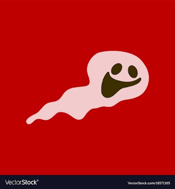 Flat icon stylish background halloween ghost vector image