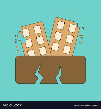 Flat icon stylish background natural disaster vector image
