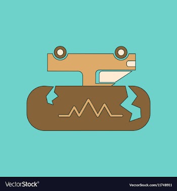 Flat icon stylish background natural disaster vector image