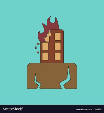 Flat icon stylish background natural disaster vector image