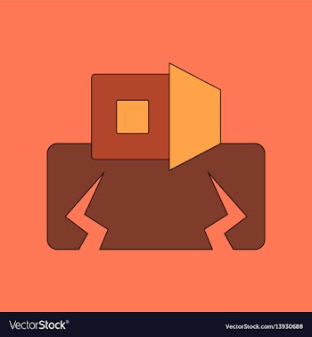 Flat icon stylish background natural disaster vector image