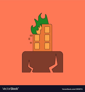 Flat icon stylish background natural disaster vector image