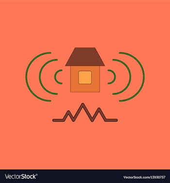 Flat icon stylish background natural disaster vector image