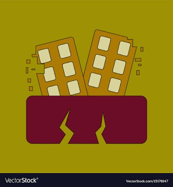 Flat icon stylish background natural disaster vector image