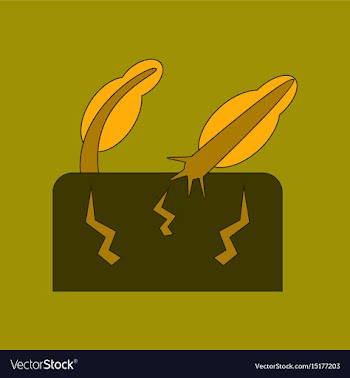 Flat icon stylish background natural disaster vector image