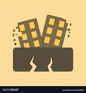 Flat icon stylish background natural disaster vector image