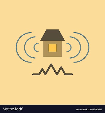 Flat icon stylish background natural disaster vector image