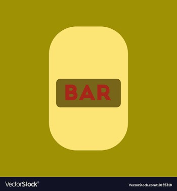 Flat icon stylish background poker bar sign vector image