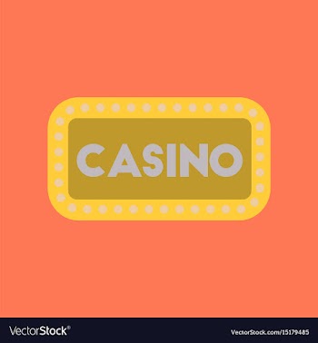 Flat icon stylish background poker casino sign vector image