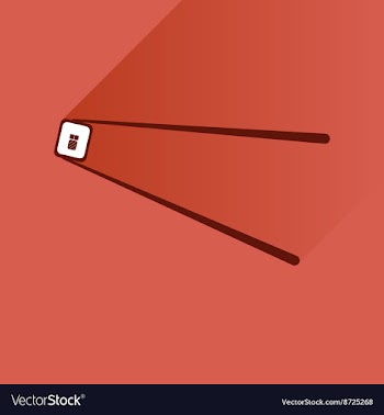 Flat icon sushi roll and chopsticks vector image