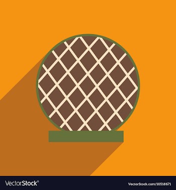 Flat icon with long shadow Arab hotel vector image