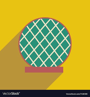 Flat icon with long shadow Arab hotel vector image