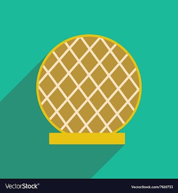 Flat icon with long shadow Arab hotel vector image