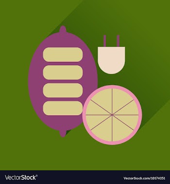 Flat icon with long shadow battery level vector image
