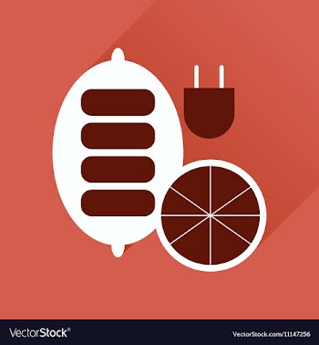 Flat icon with long shadow battery level vector image
