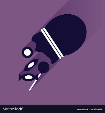 Flat icon with long shadow Candy in bag vector image