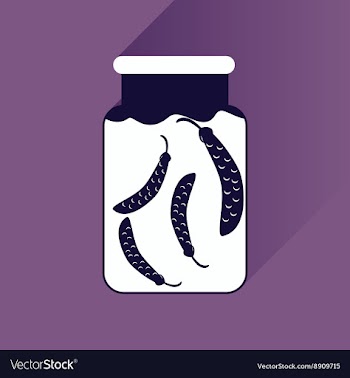 Flat icon with long shadow canned peas vector image