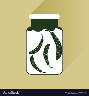 Flat icon with long shadow canned peas vector image