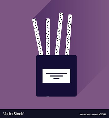 Flat icon with long shadow cheese sticks vector image