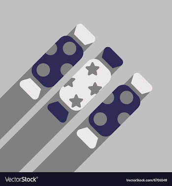 Flat icon with long shadow Christmas candy vector image