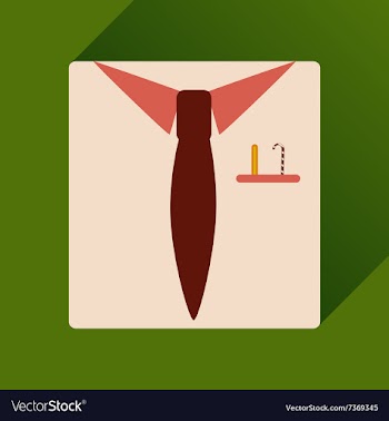 Flat icon with long shadow Christmas shirt with vector image