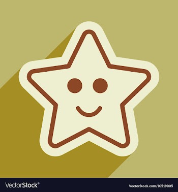 Flat icon with long shadow Gingerbread Christmas vector image