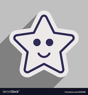 Flat icon with long shadow Gingerbread Christmas vector image