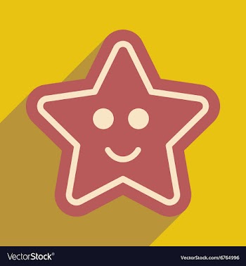 Flat icon with long shadow Gingerbread Christmas vector image