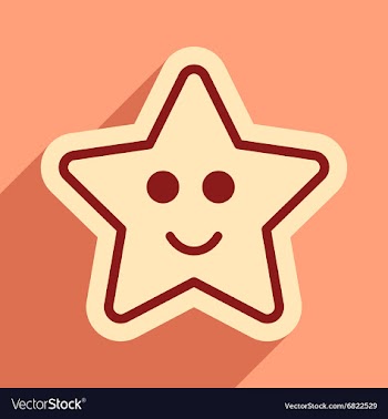 Flat icon with long shadow Gingerbread Christmas vector image