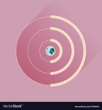 Flat icon with long shadow Globe internet vector image