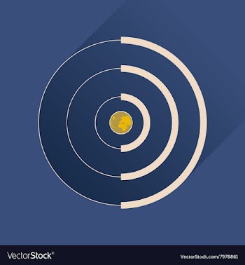 Flat icon with long shadow Globe internet vector image