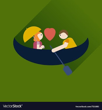 Flat icon with long shadow Love Male and Female vector image
