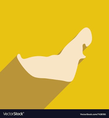 Flat icon with long shadow map Arab Emirates vector image