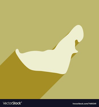 Flat icon with long shadow map Arab Emirates vector image