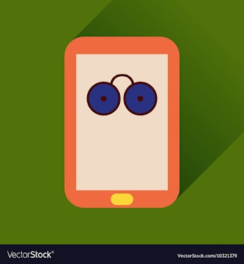 Flat icon with long shadow mobile applications vector image