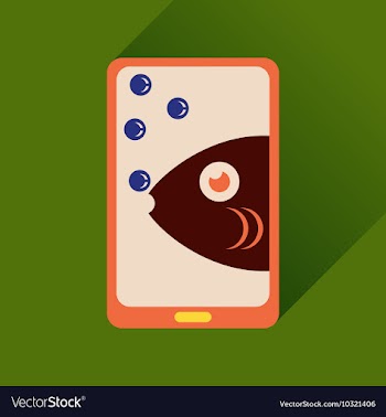 Flat icon with long shadow mobile applications vector image
