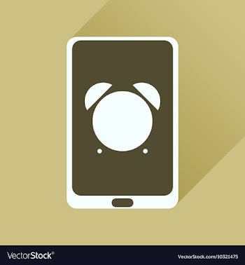 Flat icon with long shadow mobile applications vector image