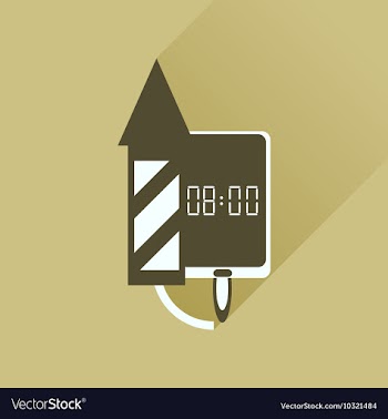 Flat icon with long shadow mobile applications vector image